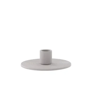 Extra rabatt Venture Home Dian Ljusstake 12x4 cm Grå - Inredning