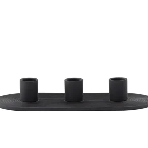 Lågt pris Venture Home Dian Ljusstake 10,5x4 cm Svart - Inredning