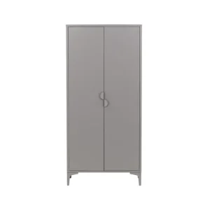 Venture Home Piring Garderob 85x45x183 cm Ljusgrå - Förvaring Köp online