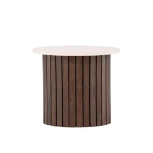 VIND Visingsö Sidobord 52 cm Beige - Möbler Populär