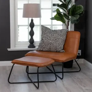 Venture Home X-lounge Fåtölj Brun - Möbler Kampanj