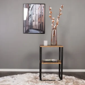 Venture Home Rise Sängbord 30 cm Svart - Möbler Kampanj