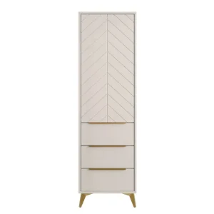 Vemdalen Garderob 54 cm Sand beige - Förvaring Expressleverans