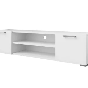 Lindesberg Tv-bänk 156 cm Vit - Möbler Expressleverans