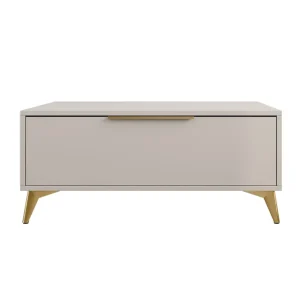 Vemdalen Soffbord 104 cm Sand beige - Möbler Fynd