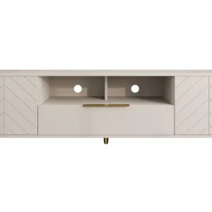 Vemdalen Tv-bänk 204 cm Sand beige - Möbler Sista chansen