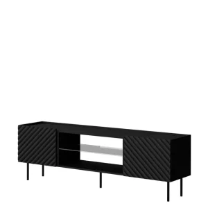 Kundfavorit Munkedal Tv-bänk 181 cm Svart - Möbler