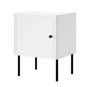 Laholm Sängbord 45 cm Vit - Möbler Sänkt pris