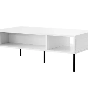 Laholm Soffbord 110 cm Vit - Möbler Endast idag