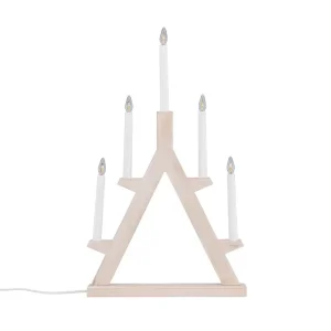 Venture Home Val Thoren Adventsljusstake 60 cm Vit - Belysning Kundfavorit