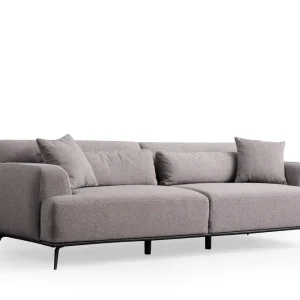 Reapris Jaguar 3-sits Soffa Brun/Grå - Möbler
