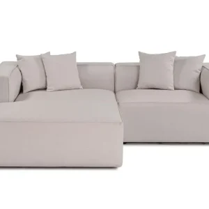 Beställ idag Abbas 4-sits Soffa med Divan Ecru - Möbler