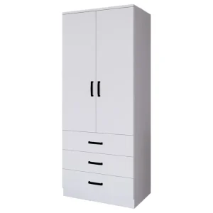 Erbjudande Haaken Garderob 60x174,8 cm Mattvit - Förvaring