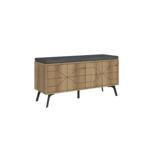 Begränsat antal Dune Skoskåp 107 cm Brun - Förvaring