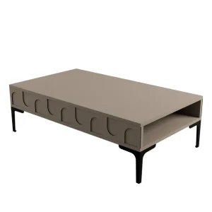 Hazim Soffbord 105 cm Svart - Möbler Kampanjpris