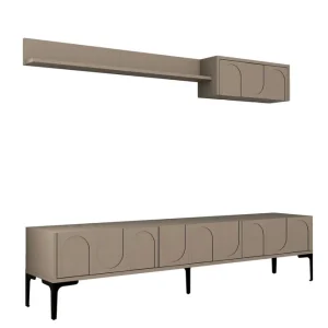 Premium Hazim Tv-bänk 180 cm Svart - Möbler