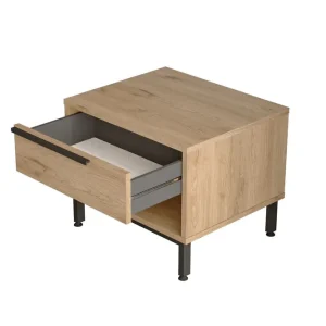 Erhan Sängbord 205,6 cm Brun - Möbler Köp online