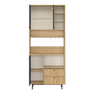 Kampanj Donae Highboard Ek/Antracit - Förvaring
