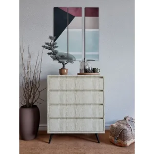 Suvera Byrå 70 cm Beige - Förvaring Snabb leverans