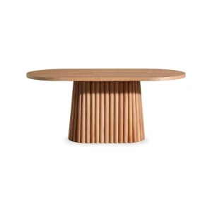 Atlantis Matbord 170 cm Oval Natur - Möbler Erbjudande