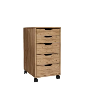 Atlas Byrå 40 cm Brun - Förvaring Rabatt