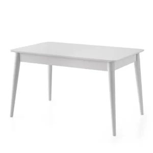 Lågt pris Bingdi Matbord 130 cm Rektangulär Vit - Möbler