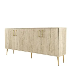 Rabatt Levents Konsollbord 180 cm Beige - Möbler