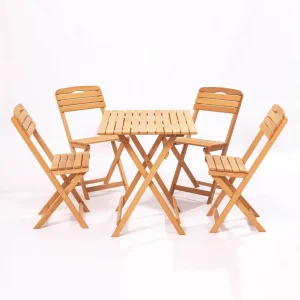 Premium Parwati Balkonggrupp 4-sits Brun - Utemöbler & utemiljö