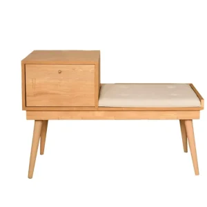 Botkins Skobänk 105 cm Ek/Cream - Förvaring Fynd