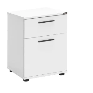 Billig KMD Sängbord 40 cm Vit - Möbler