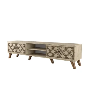 Fynd Chass Tv-bänk 180 cm Beige - Möbler