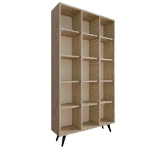 Zipa Bokhylla 100 cm Beige - Förvaring Rea