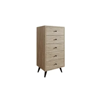 Expressleverans Ezlyn Byrå 50 cm Beige - Förvaring