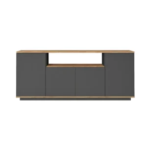 Snabb leverans Jaivind Konsollbord 180 cm Brun/Antracit - Möbler