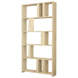 Endast denna vecka Timiza Bokhylla 90 cm Beige - Förvaring