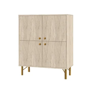 Sänkt pris Anaya Byrå 95 cm Beige - Förvaring