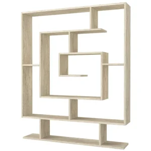 Rabatt Sarmasik Bokhylla 124,8 cm Beige - Förvaring