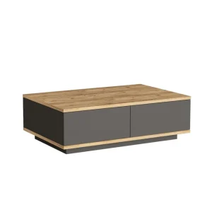 Nyhet Najar Soffbord 90 cm Brun/Antracit - Möbler