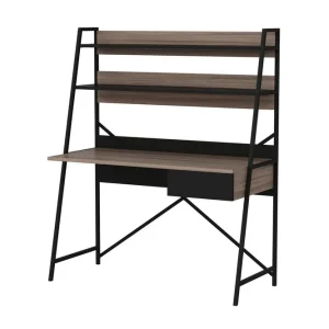 Beställ nu Garavelo Skrivbord 25x124 cm Valnöt/Svart - Möbler