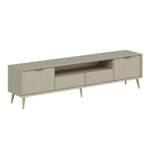Nedsatt pris Luxe Tv-bänk 180 cm Sandsten - Möbler