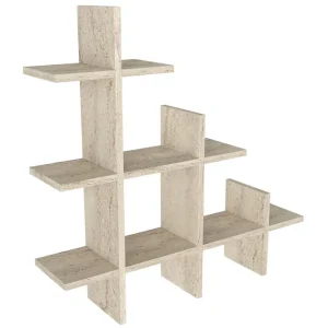 Populär Vägghylla Juke 81,8 cm Beige - Förvaring