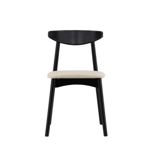 VIND Matstol utan armstöd VIND Ven Dining Chair Black - Möbler Endast idag