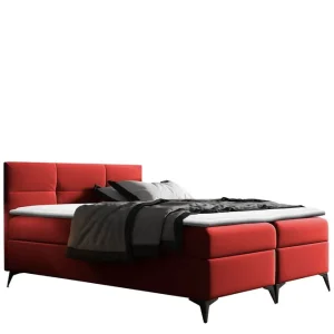 Leckersbo Sängpaket Kontinentalsäng 180x200 cm Röd - Möbler Lågt pris