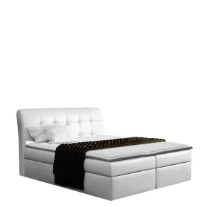 Alvik Sängpaket Kontinentalsäng 200x200 cm Vit - Möbler Reapris