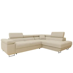 Gabina Soffa med Schäslong 3-sits Beige - Möbler Fri frakt