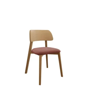 I lager Flannery Matstol Rosa/Beige - Möbler