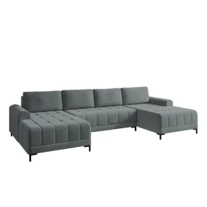 Vilshult Soffa Dubbeldivan 4-sits Grå - Möbler Rea
