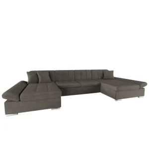 Snabb frakt Dewitt Soffa Dubbeldivan 4-sits Brun - Möbler