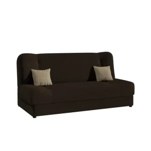 Abron Soffa 3-sits Brun/Beige - Möbler Billigare