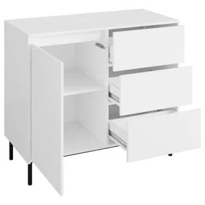 Snabb frakt Bjurholm Byrå 103 cm Beige - Förvaring